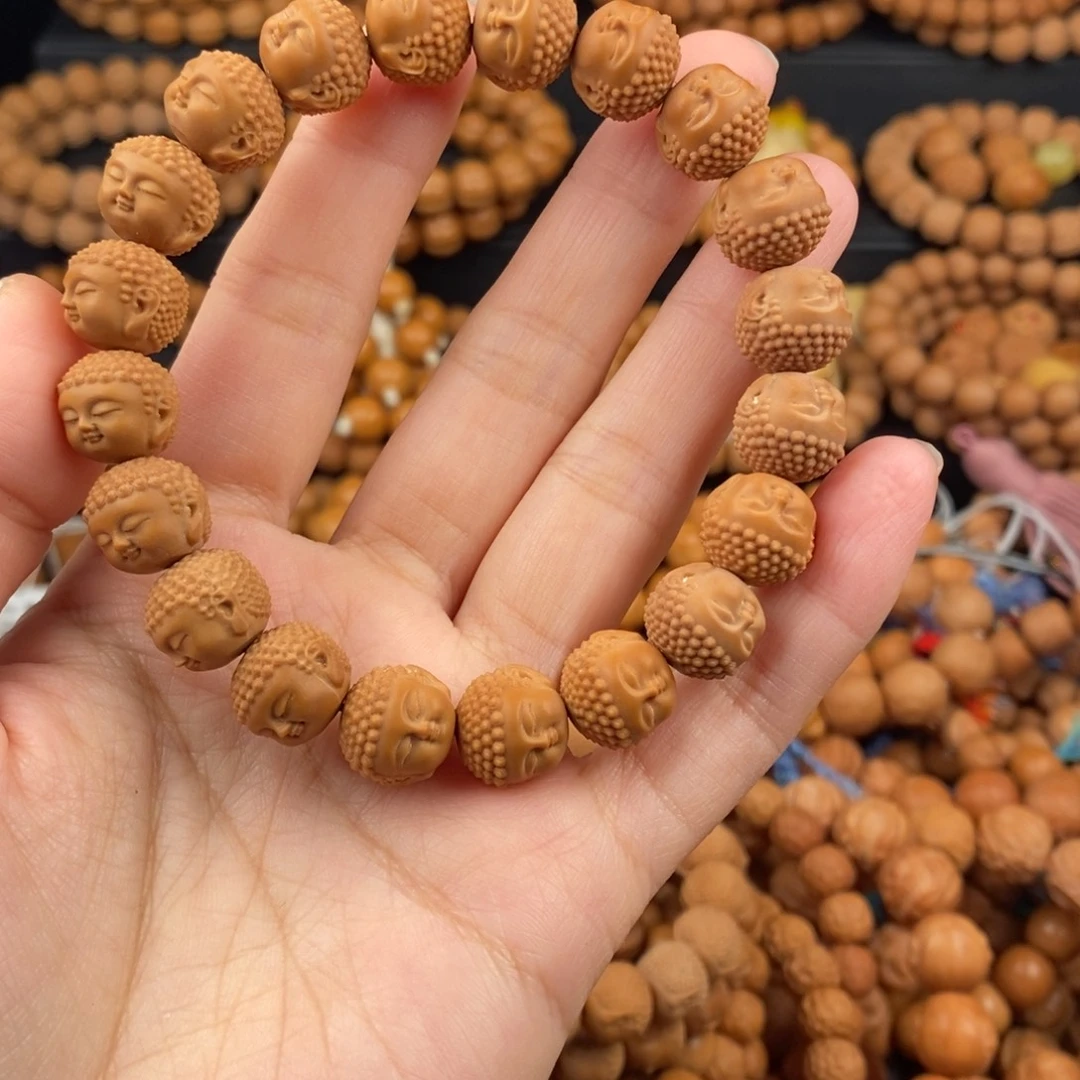 手串猴头核桃宝宝佛