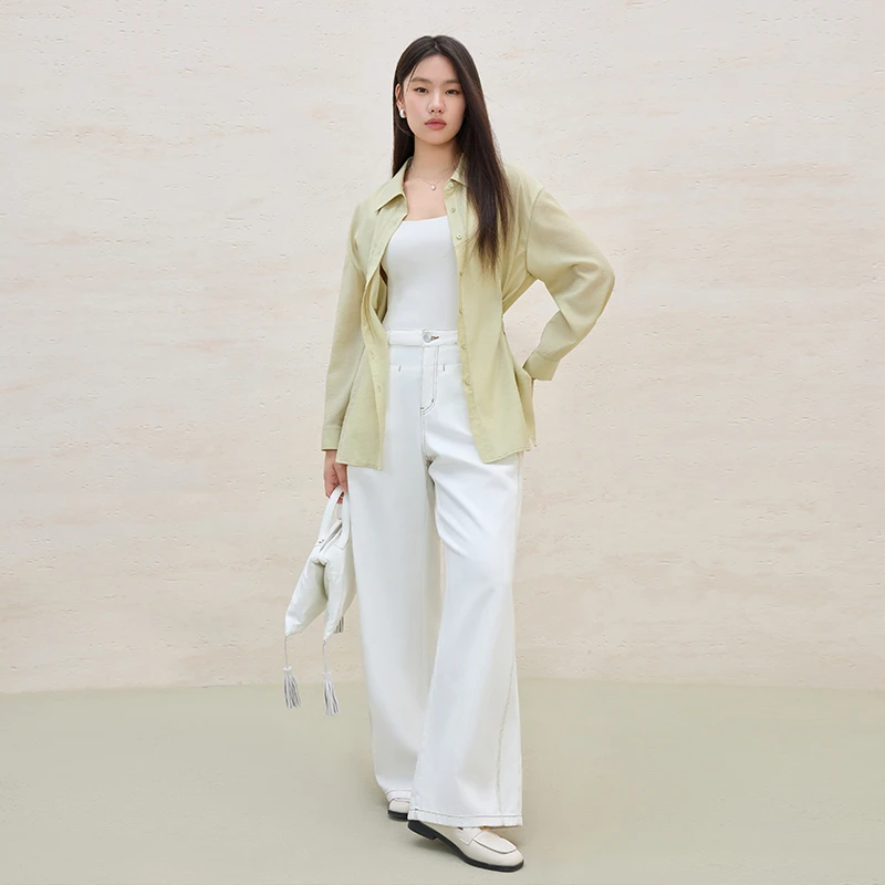 独束大码女装【夏日薄雾】清爽防晒衬衫多色防晒衣女25闪82190