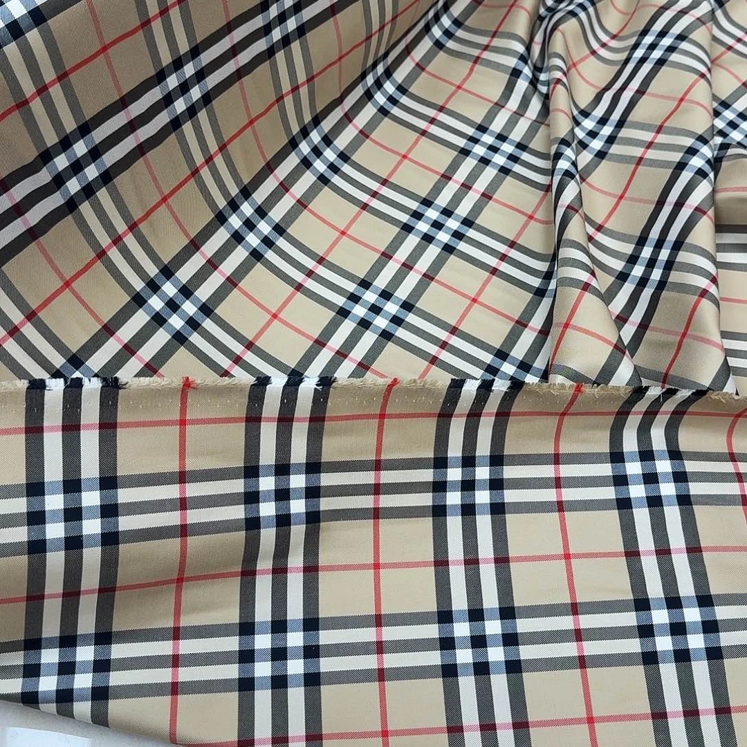 邢***制无纺布巴家纯棉格子10米