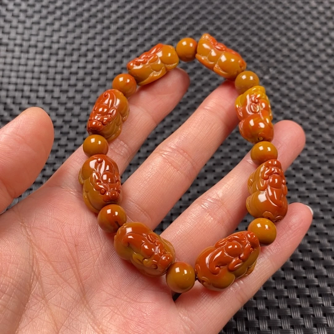 玛瑙/玉髓手串未镶嵌用****4
