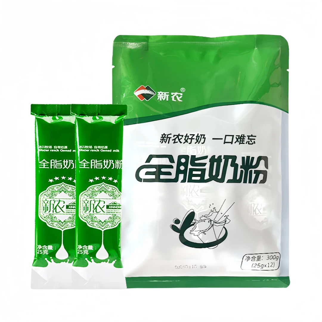 新农全脂奶新疆直发300g独立包装粉纯牛奶粉乳粉品质保证全脂奶粉