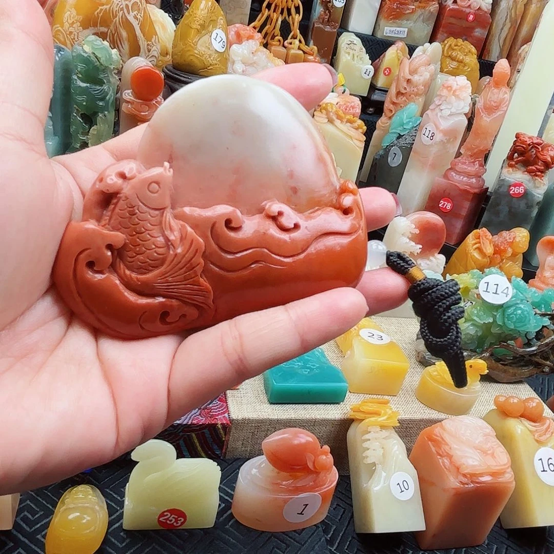 寿山石印石寿山石印章