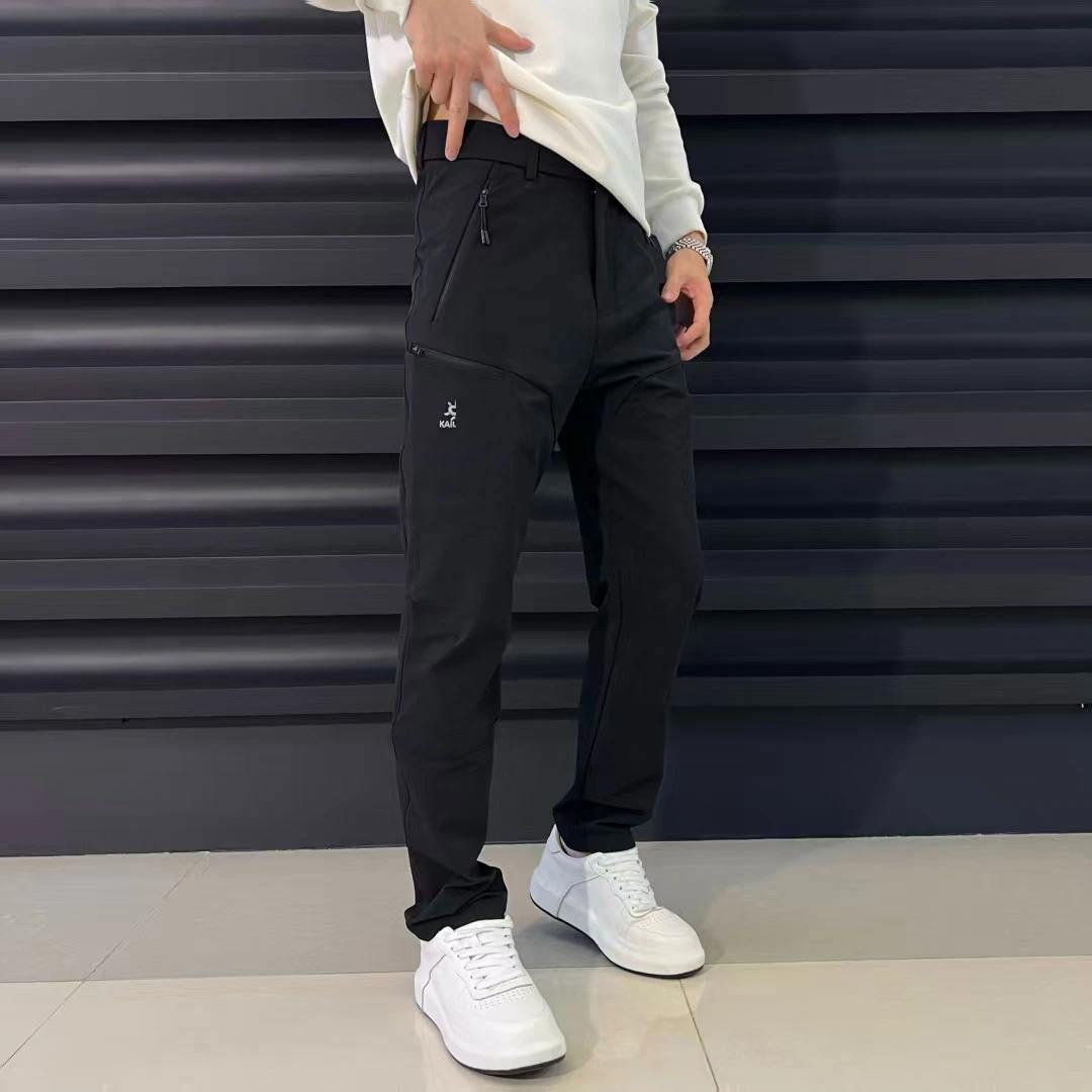 (港口尾单)秋冬款刺绣小太阳户外三防冲锋裤333