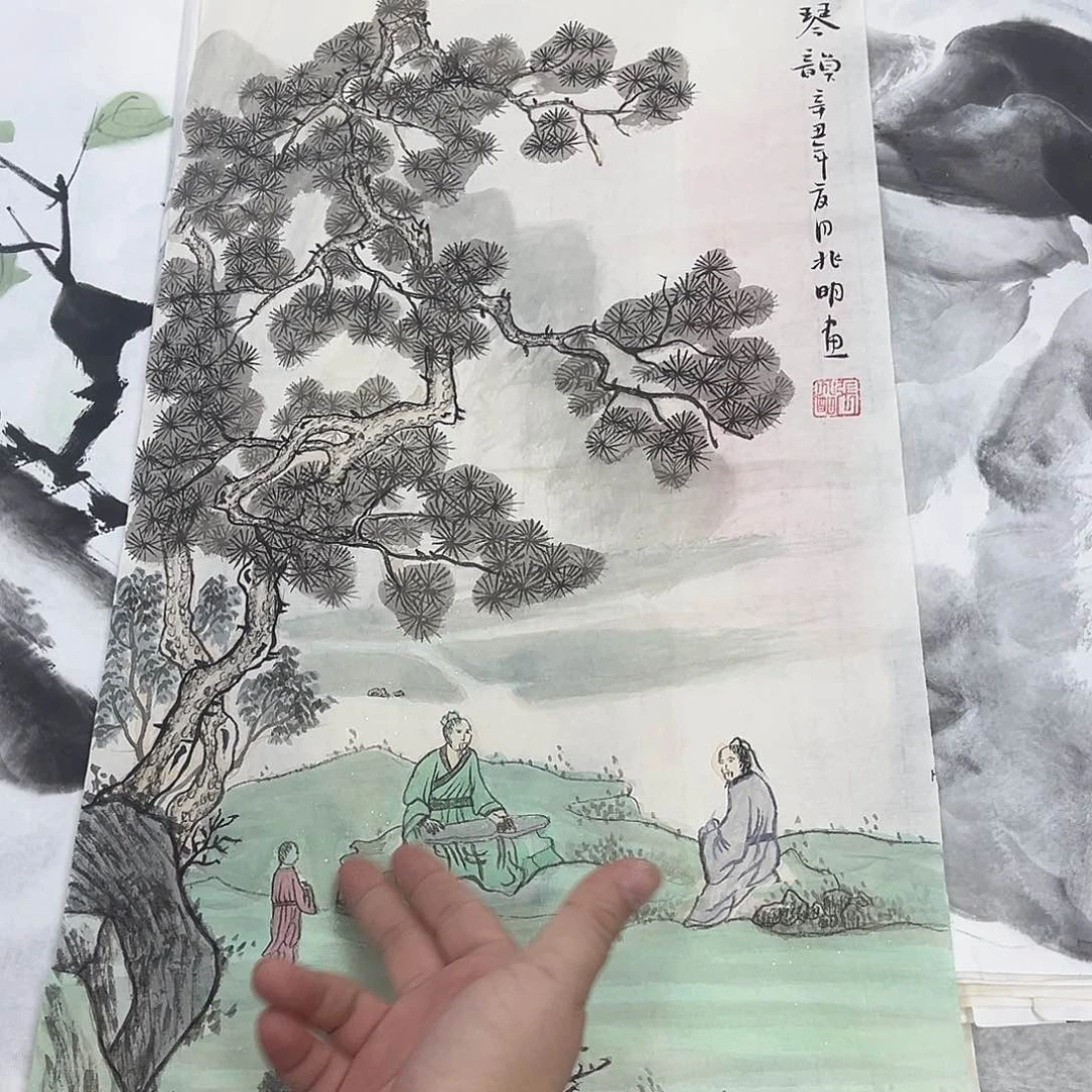 国画纯手绘字画国画作品欣赏