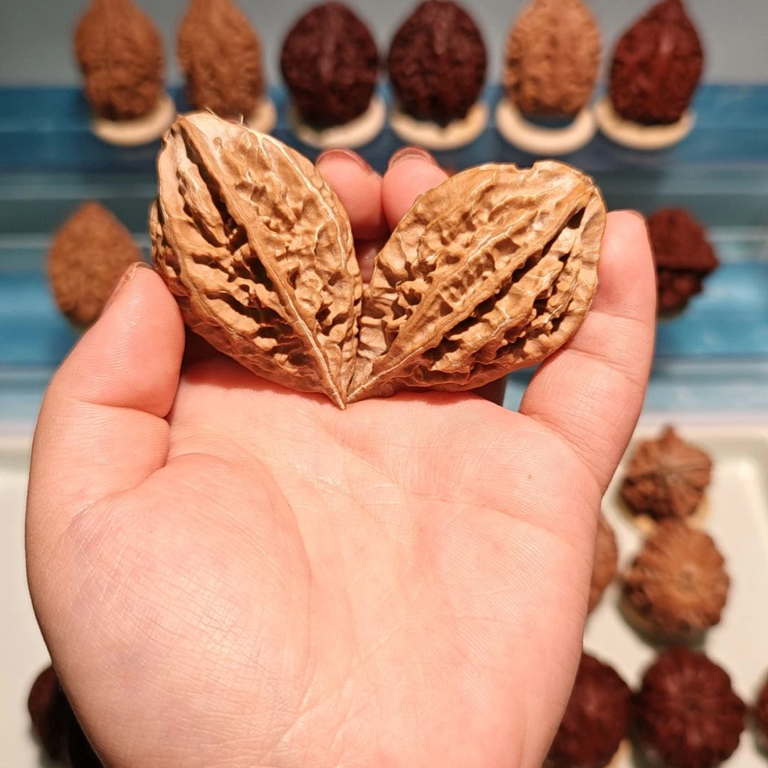 吊坠文玩核桃柳叶霸王枪精配