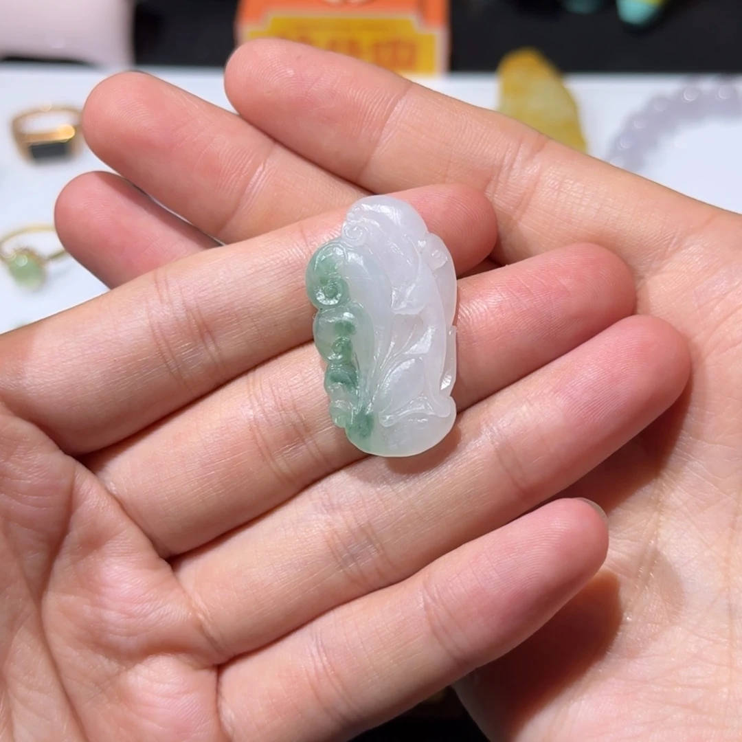 未镶嵌定制翡翠九尾狐