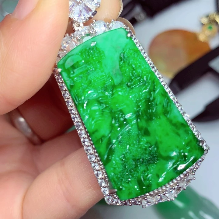 翡翠吊坠(不含链)未镶嵌