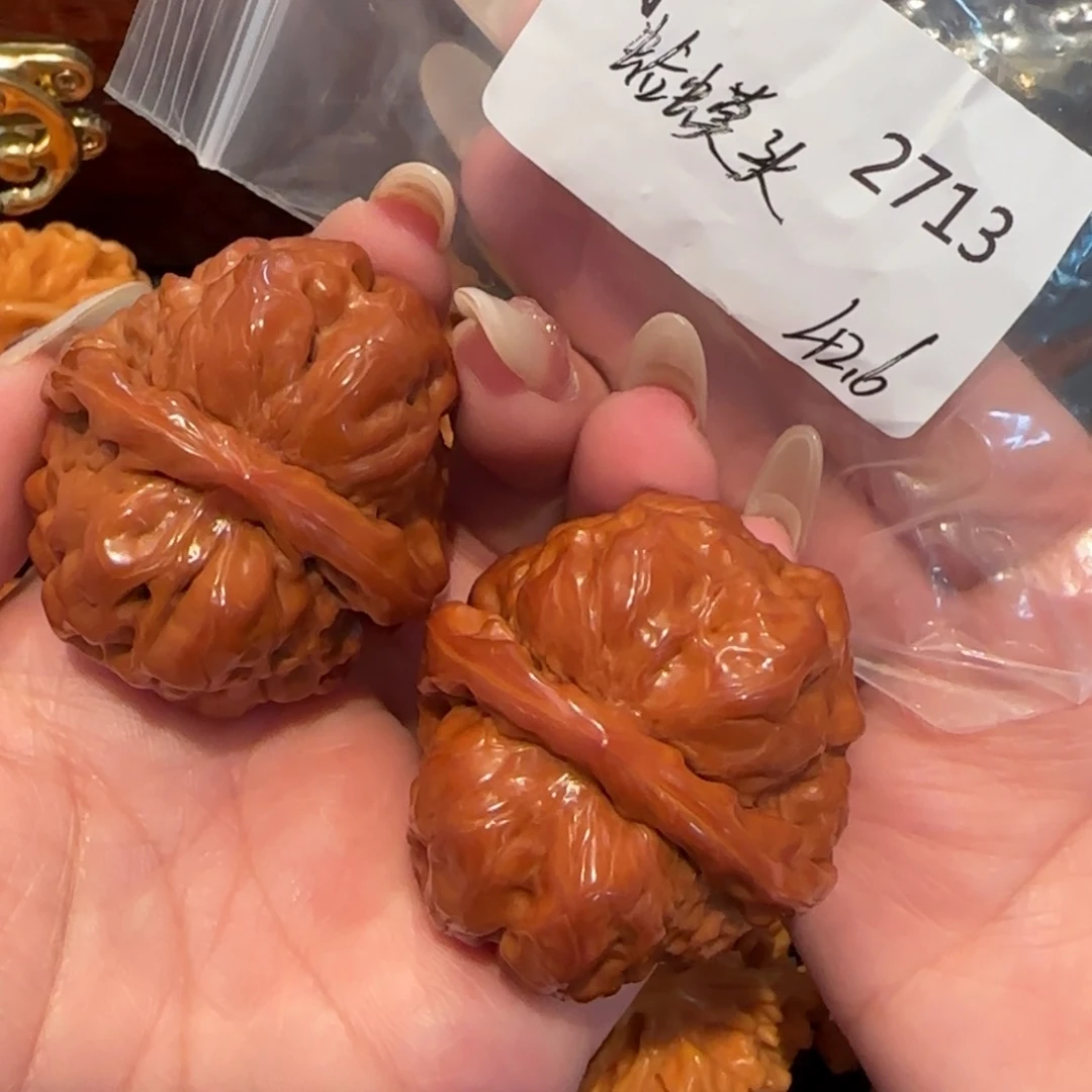 文玩核桃吊坠帝*蛤蟆头42精品