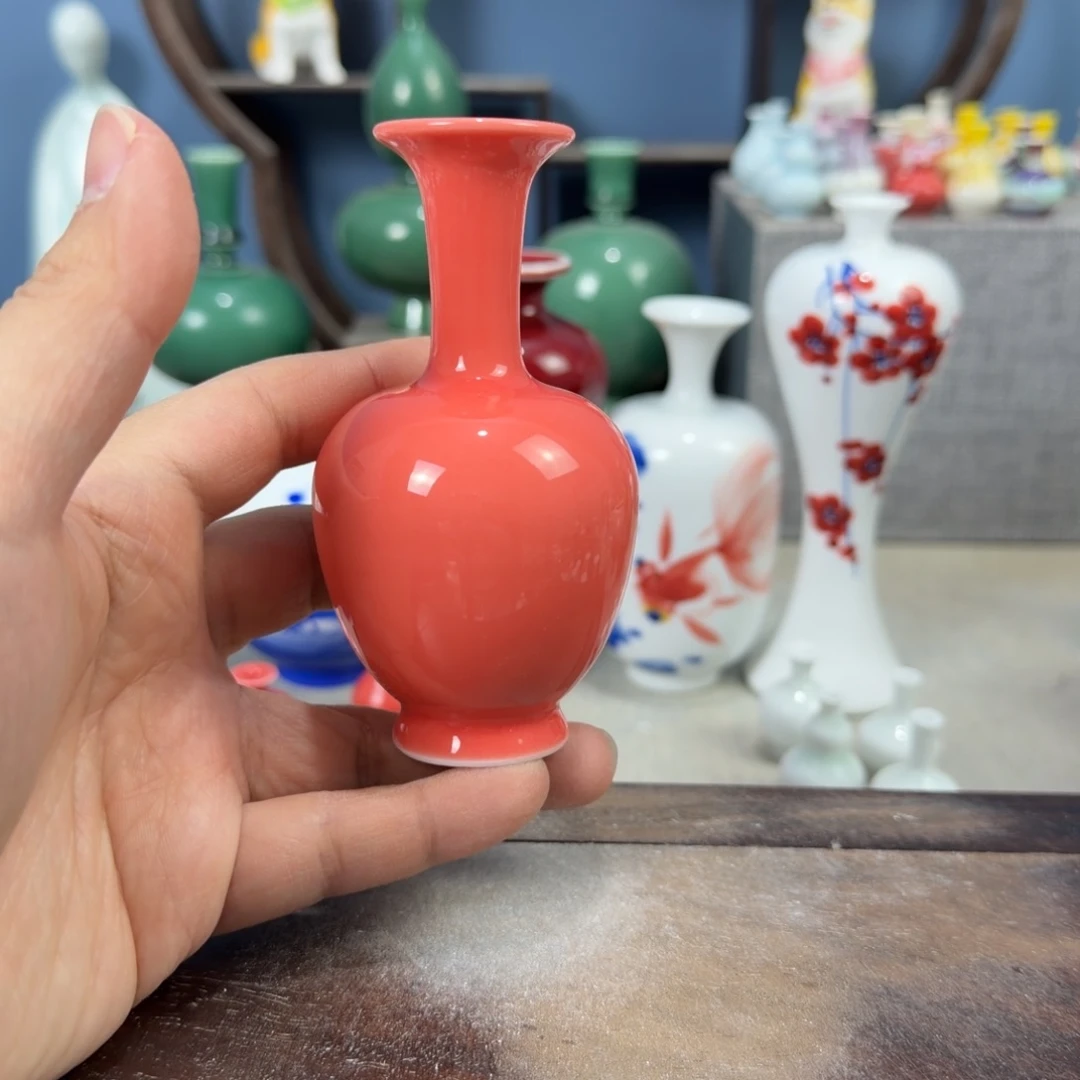 陶瓷手工小花器摆件