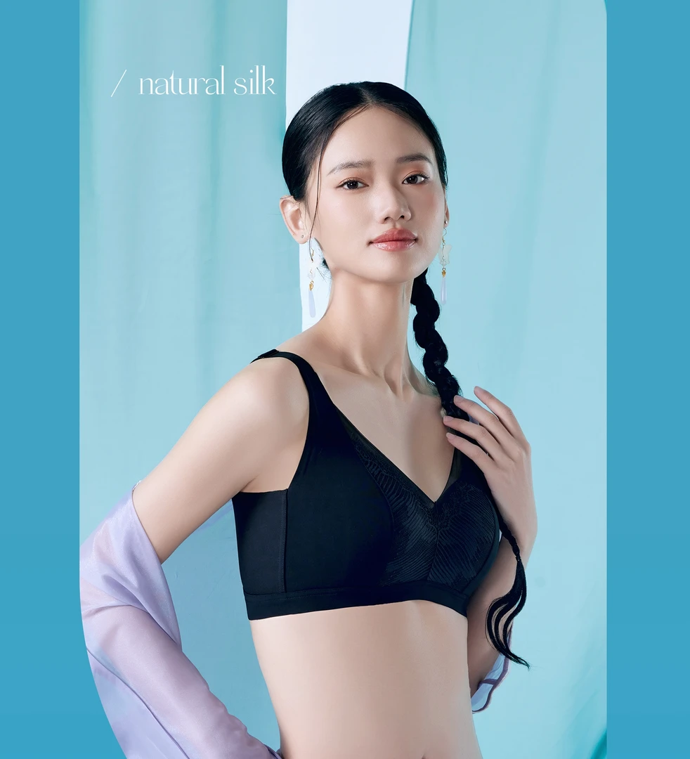 无钢圈双提拉高品质养护内衣8885