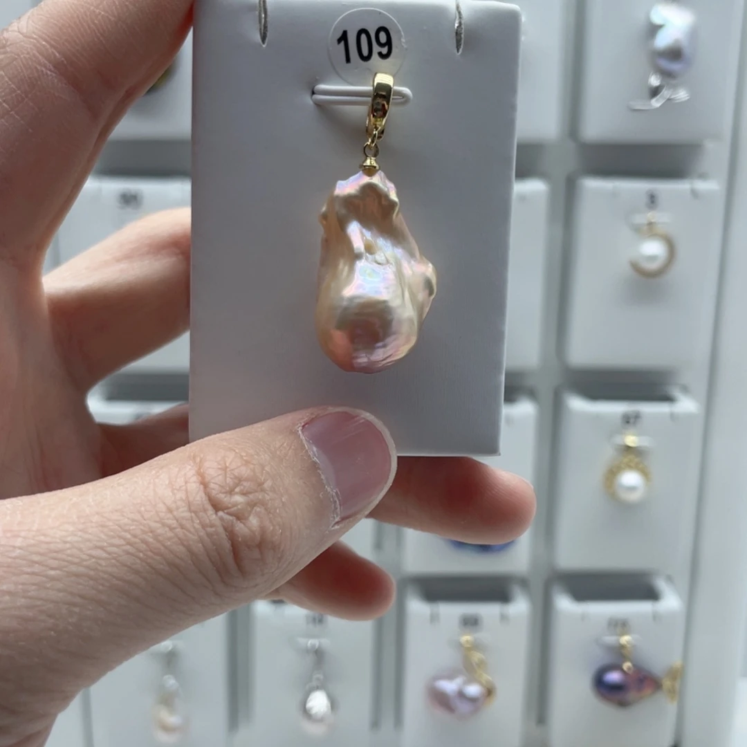 颈饰淡水珍珠合金