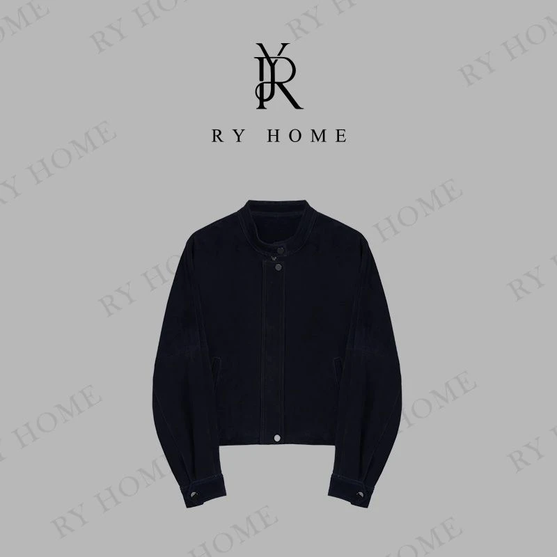 【容雨RYHOME】100%绵羊皮高级感休闲百搭外套253W2438