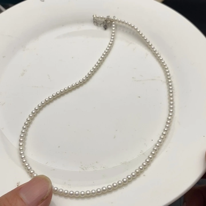 淡水珍珠合金颈饰010