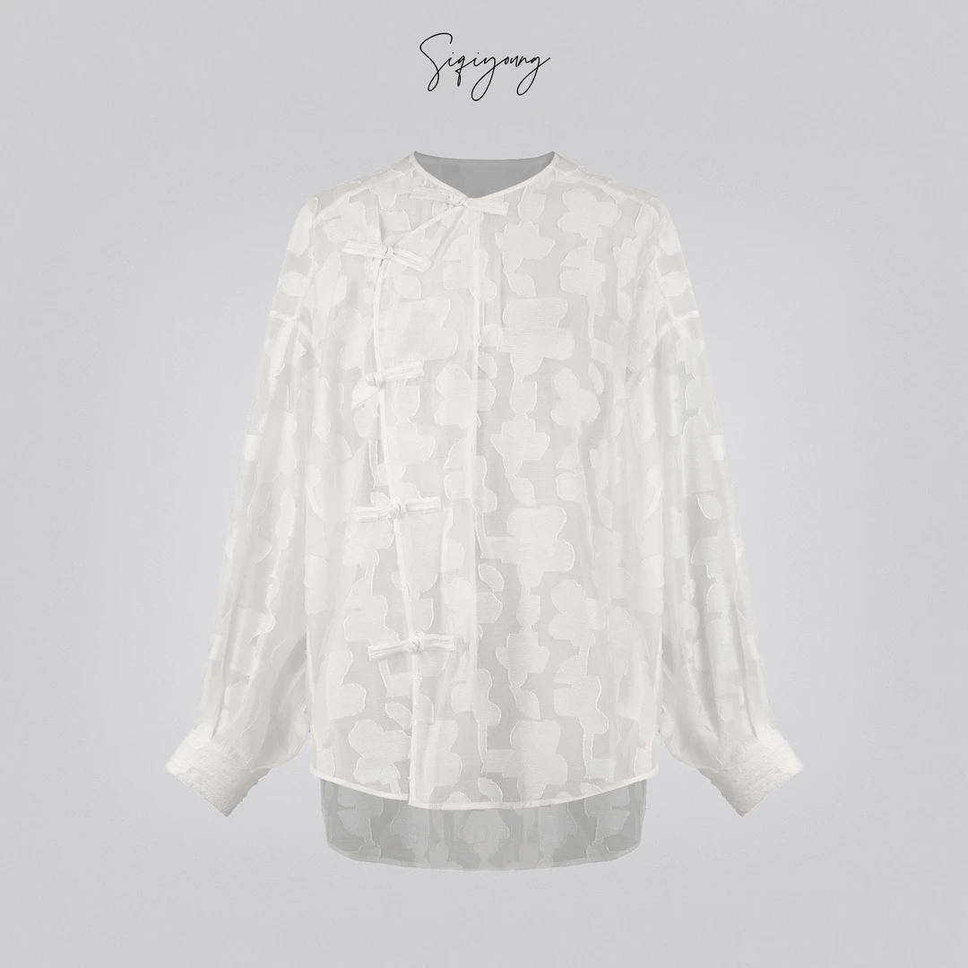 SIQIYOUNG【Maggie精选】探春令-剪花上衣