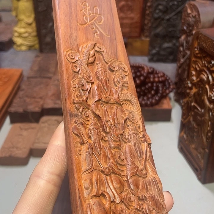 九***下非洲紫檀（红花梨）朝板