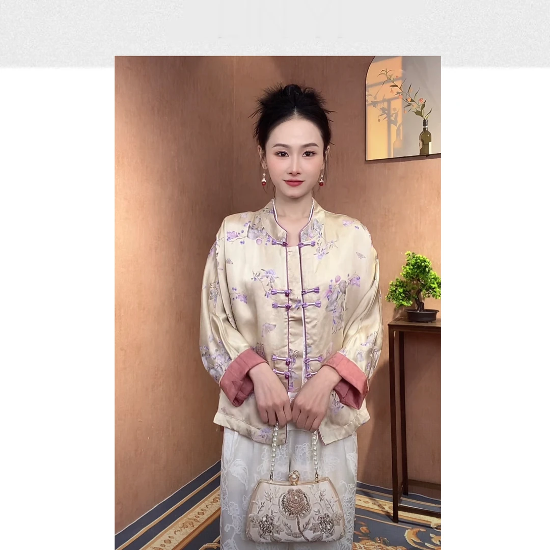 2537 新中式时尚国风气质女外套