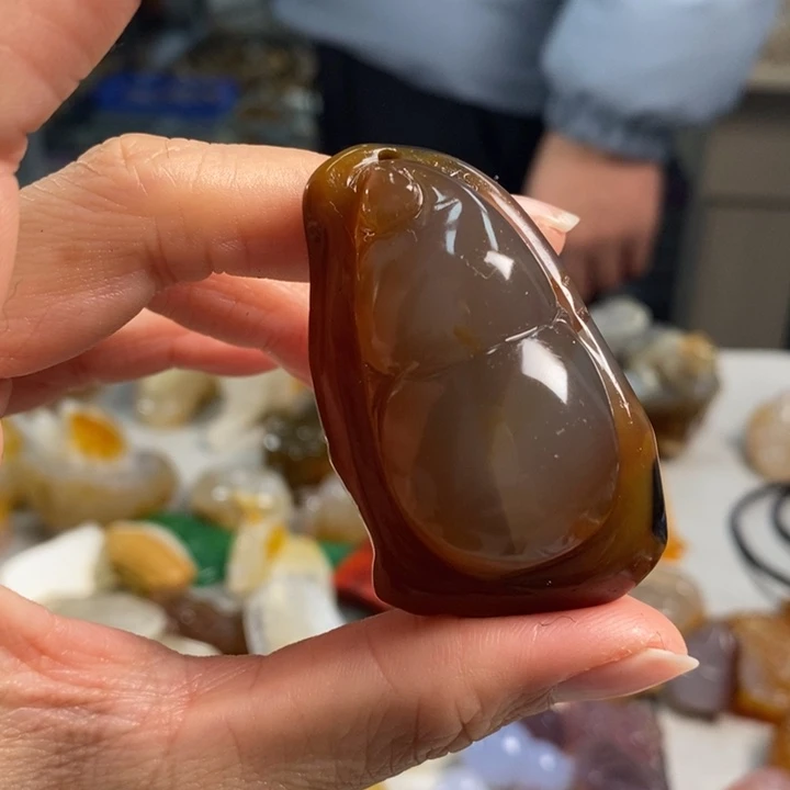 玛瑙/玉髓吊坠(不含链)未镶嵌