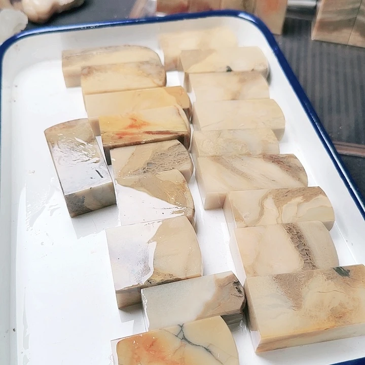 日***阁昌化石印石昌化白玉石印章