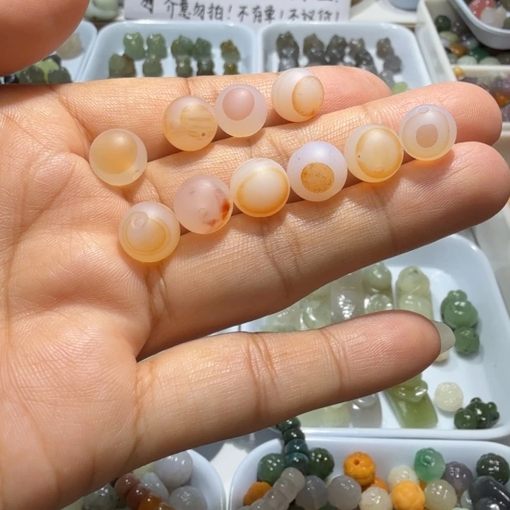 未镶嵌和田玉珠宝半成品卡10