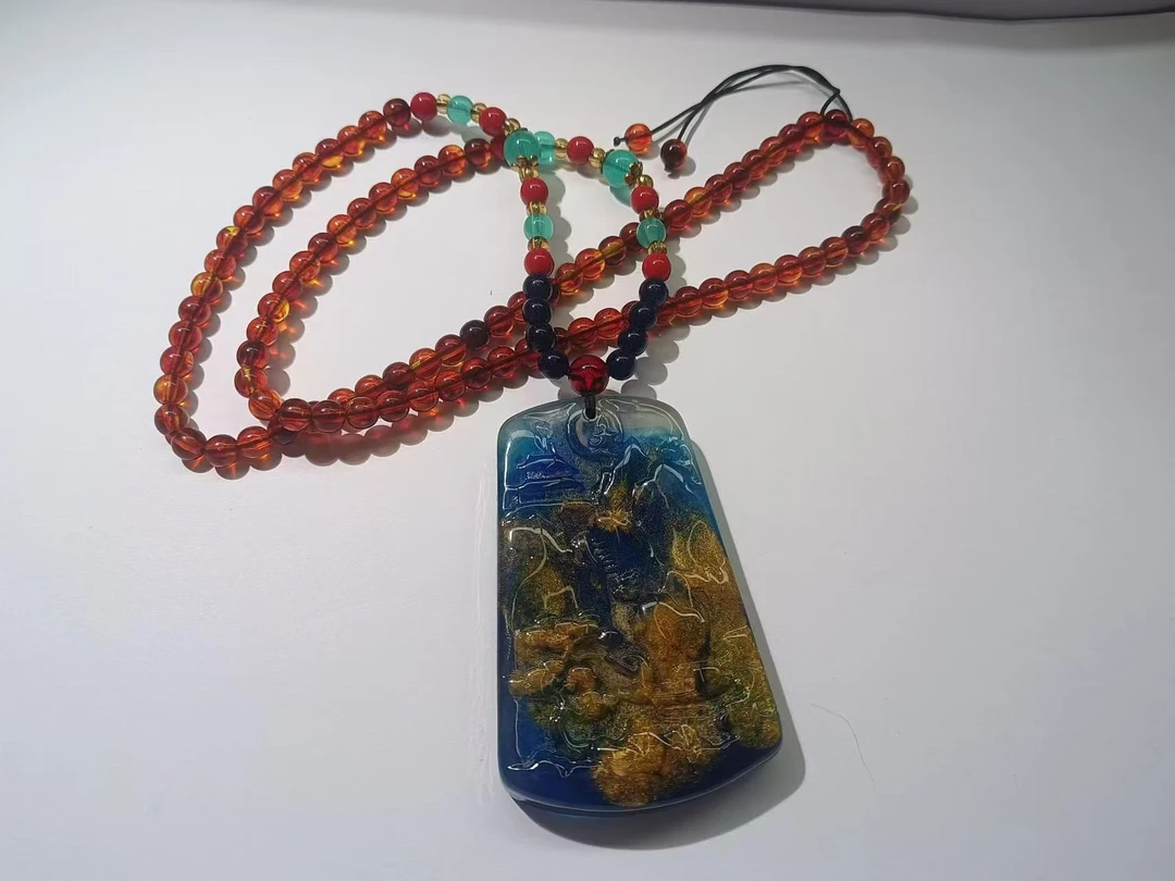 细节d13彰显出气质高贵与典雅美丽吊坠（赠链）