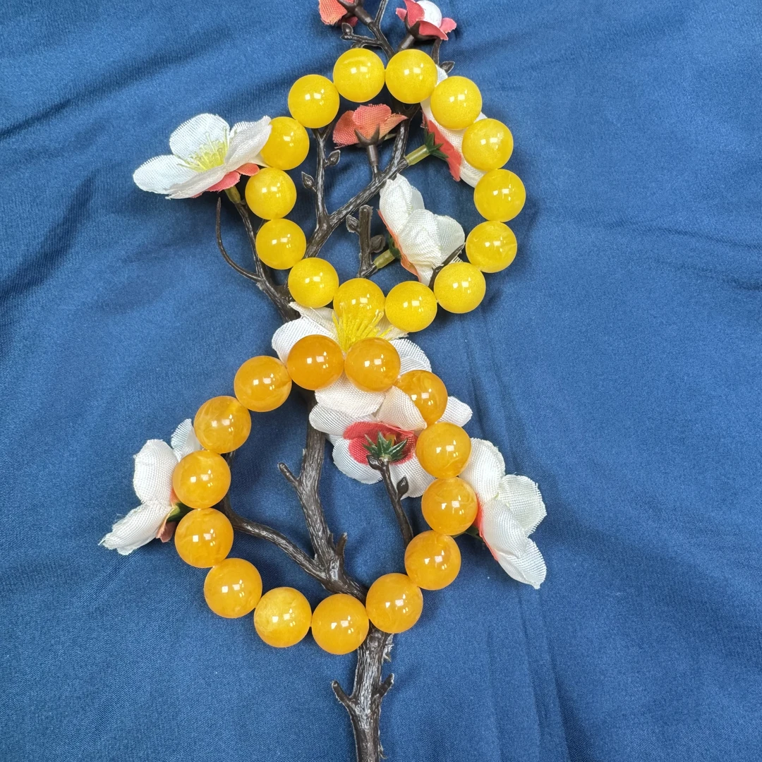 【正品保障】16mm单圈圆珠手串DIY手链（一串）  S30162