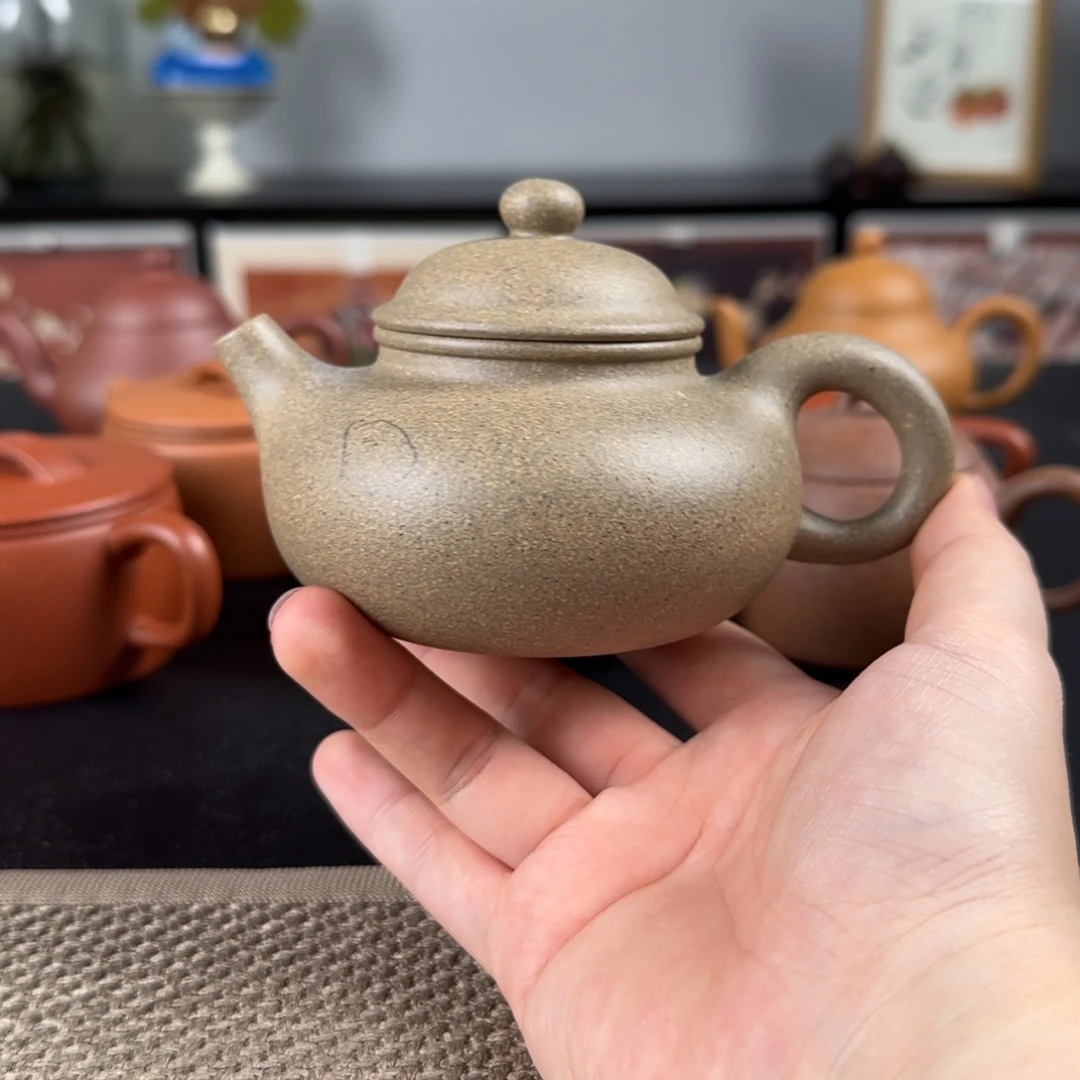茶壶紫砂微瑕容天