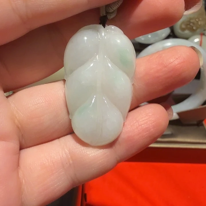 翡翠未镶嵌挂件天然缅甸翡翠支持全国复检