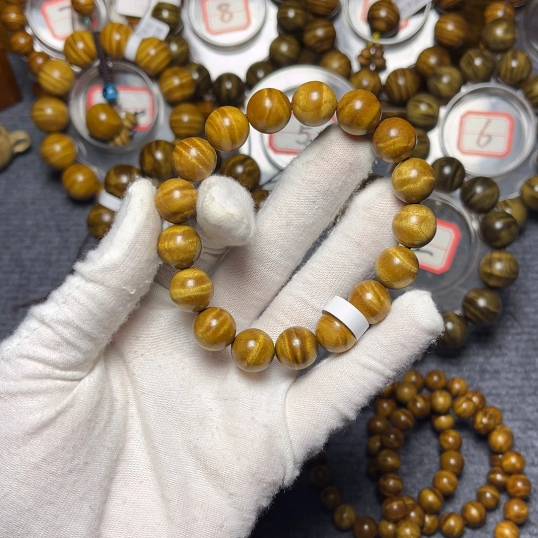 手串/手链楠木（金丝楠）黄金底1.2水波199