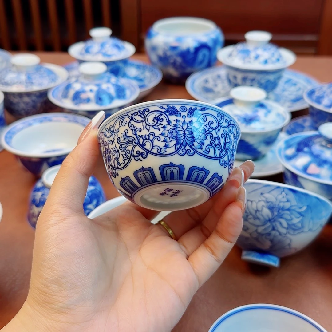 景德镇陶瓷手绘杯子