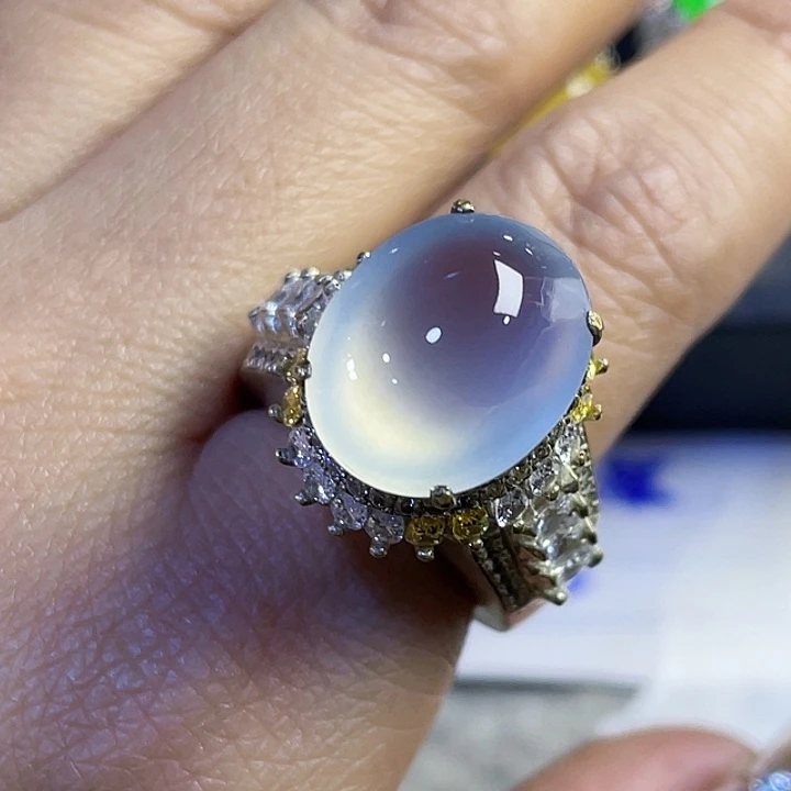 酷***8定制翡翠未镶嵌86555555865888