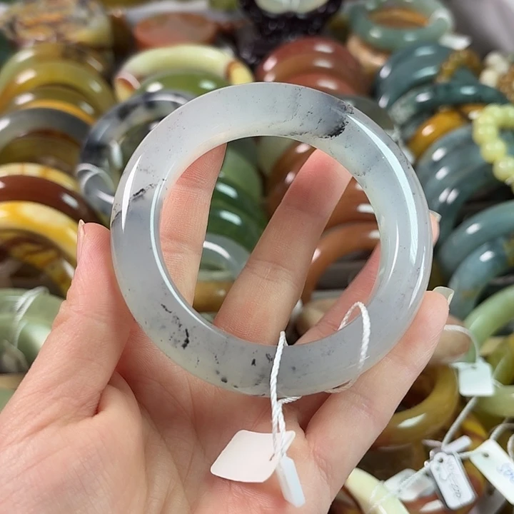蛇纹石玉合金手镯