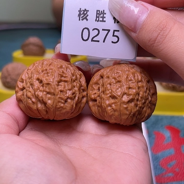 文玩核桃把件南瓜墩38.0275
