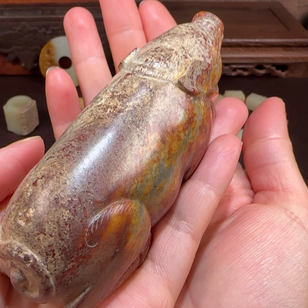 韆***樹和田玉未镶嵌颈饰