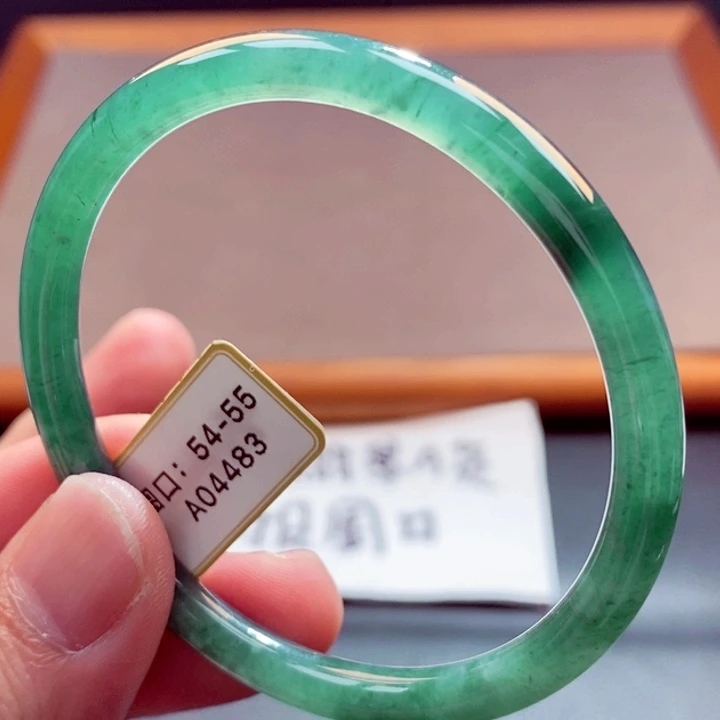 翡翠未镶嵌手镯翡翠手镯35