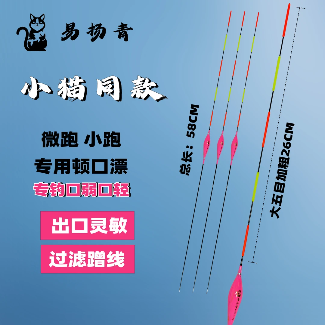 新款塑料尾非自立式无铅漂