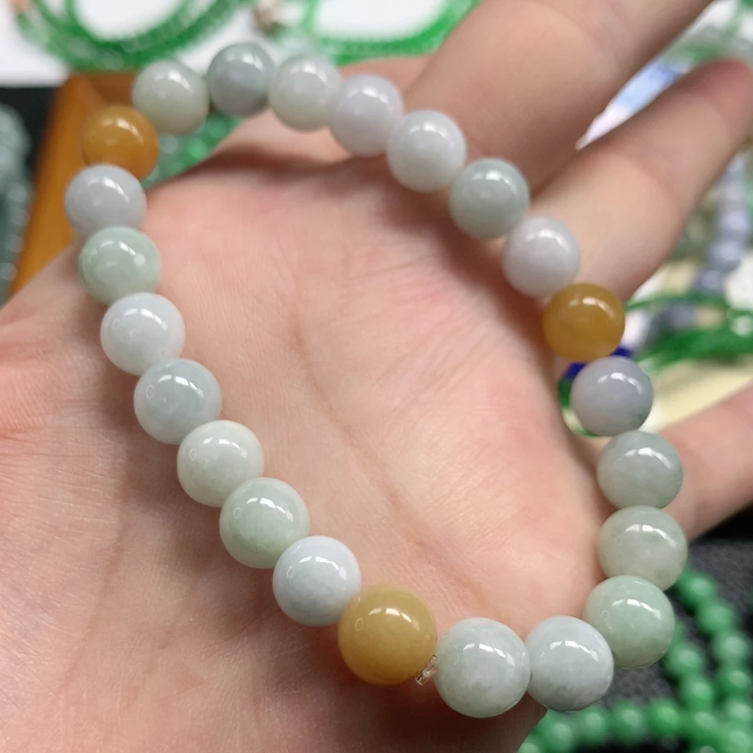 未镶嵌手链翡翠翡翠