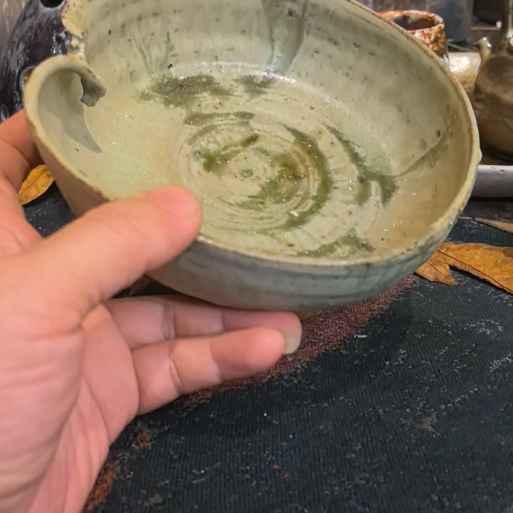 陶摆件手工高温原矿窑变新品福利