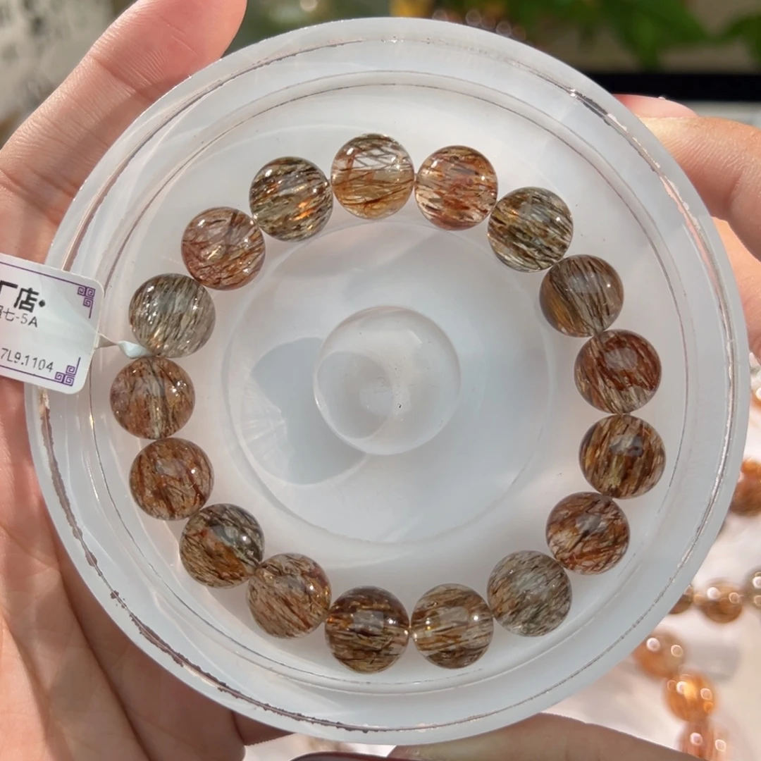 未镶嵌水晶手链黑金超七11