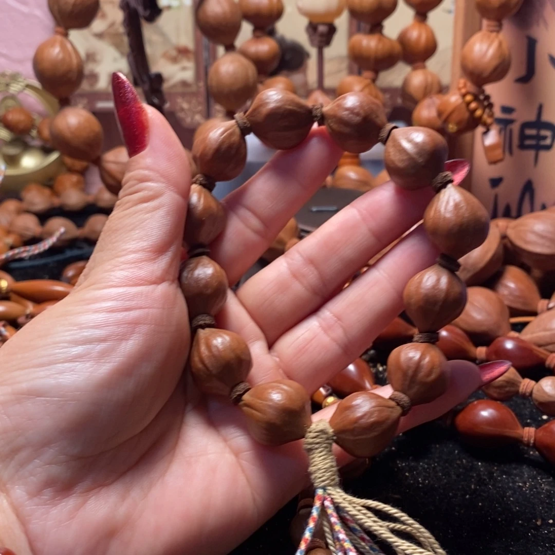 乘***浪手串/手链橄榄核1.6原皮蜜桃铁盒2条