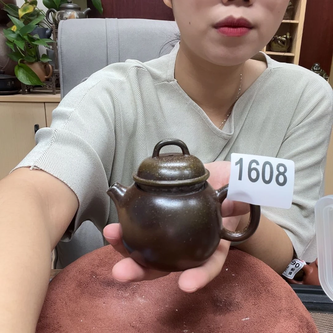 顺***水壶1608老韩坭兴陶 柴烧憨壶
