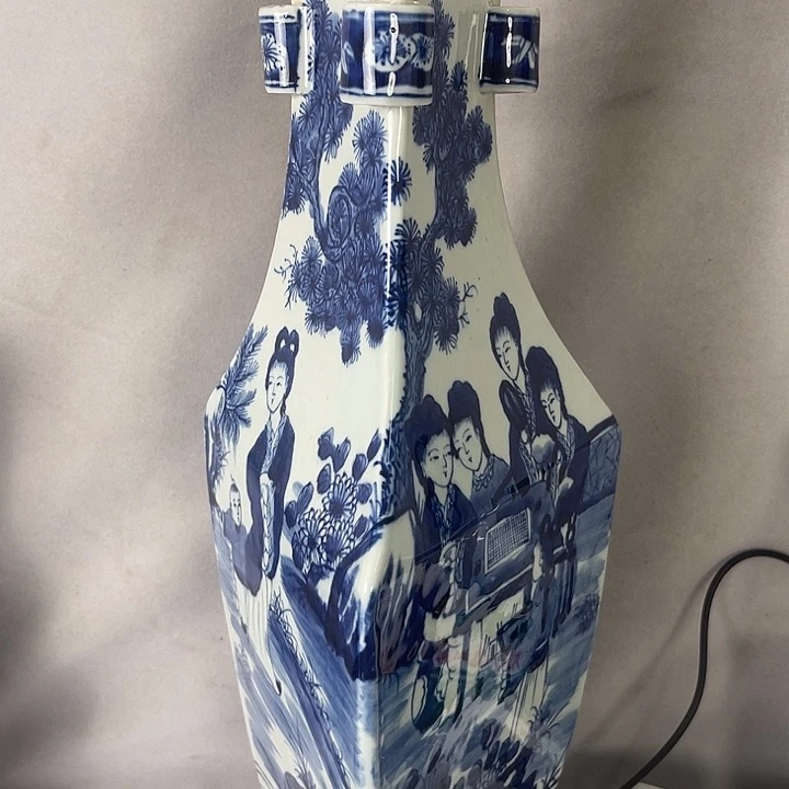 九***哥青花瓷摆件高端定制
