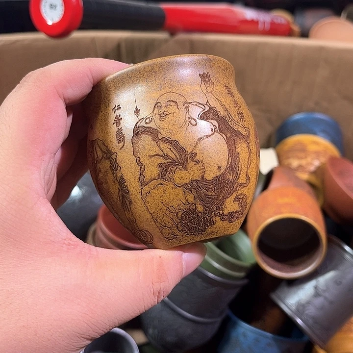 茶杯紫砂全手工紫砂主人杯