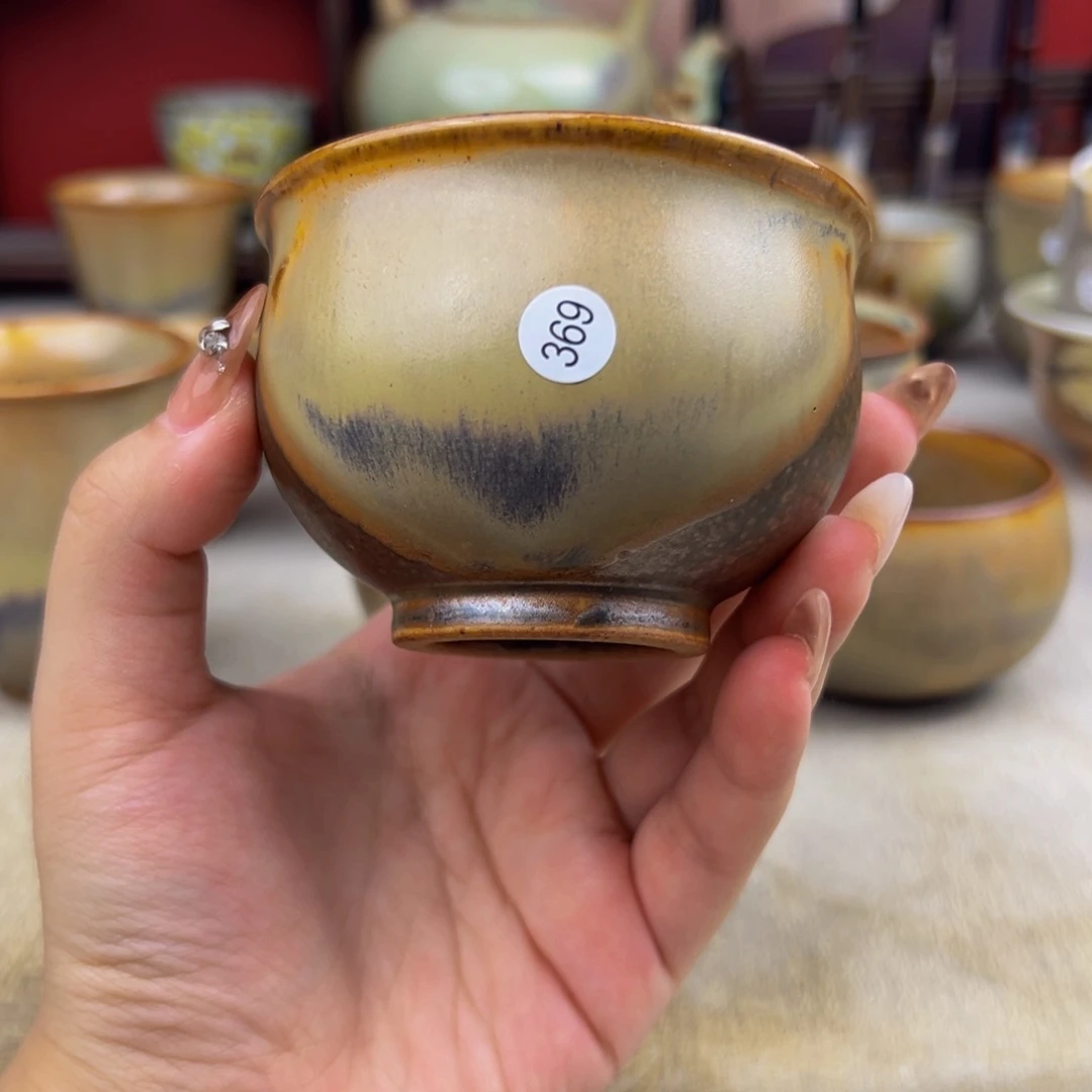 杯纯手工柴烧主人杯