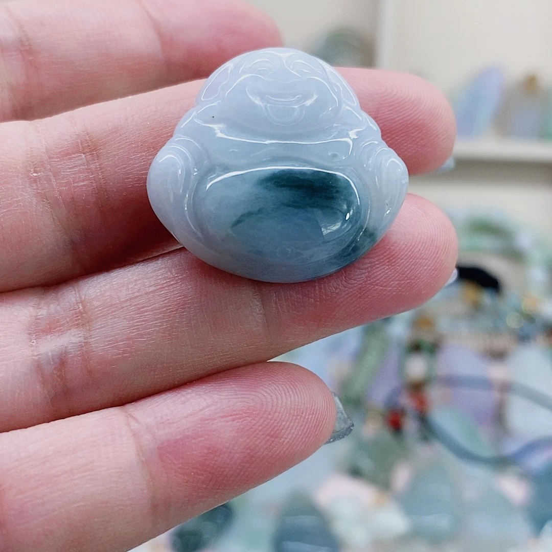 颈饰未镶嵌翡翠天然