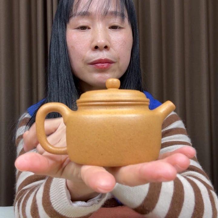 茶壶紫砂40目黄金缎德钟170cc全手工