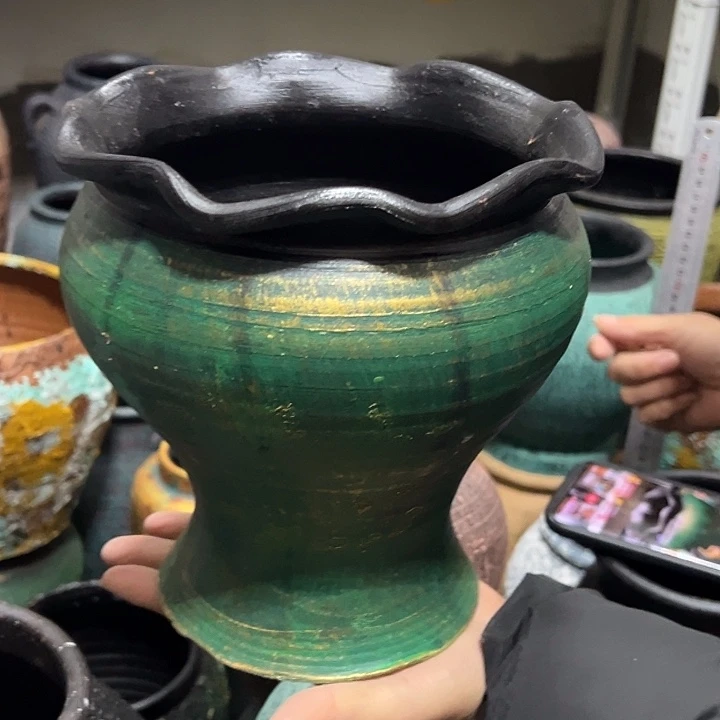底部有孔高20口18