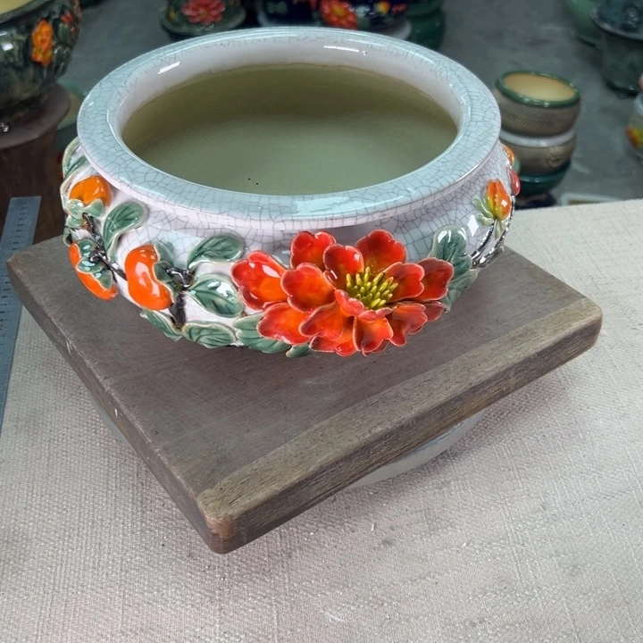 泳坤堂石湾盆陶瓷