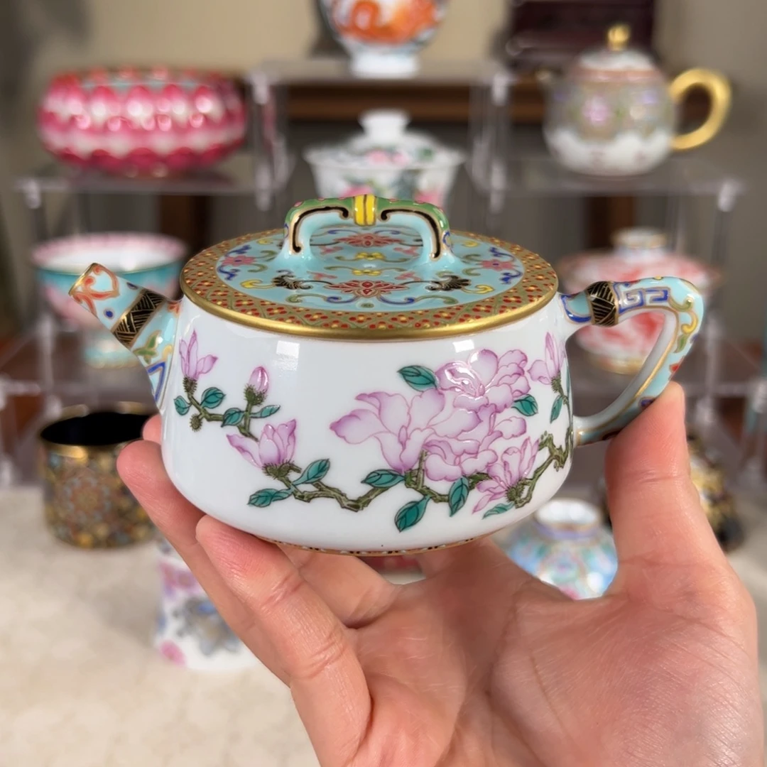 纯手工手绘 高端茶器