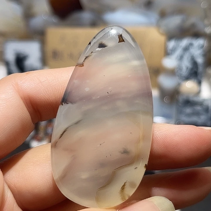 玛瑙/玉髓未镶嵌吊坠(不含链)