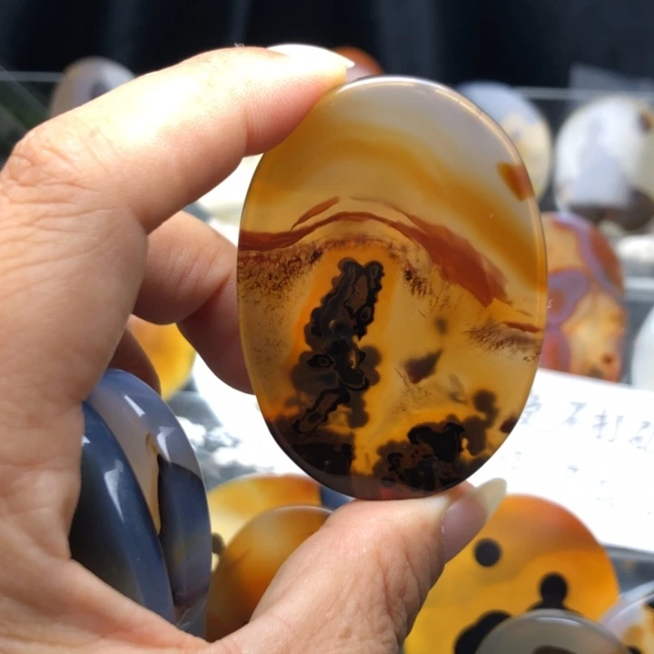 合金玛瑙/玉髓珠宝奇石63